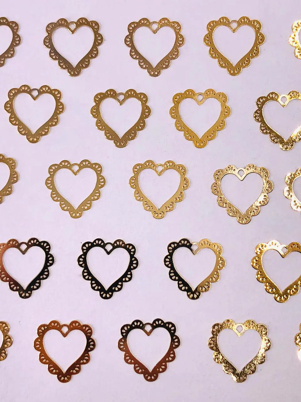 CORAZÓN MINI DIJE BAÑO DE ORO T5267                                  1
