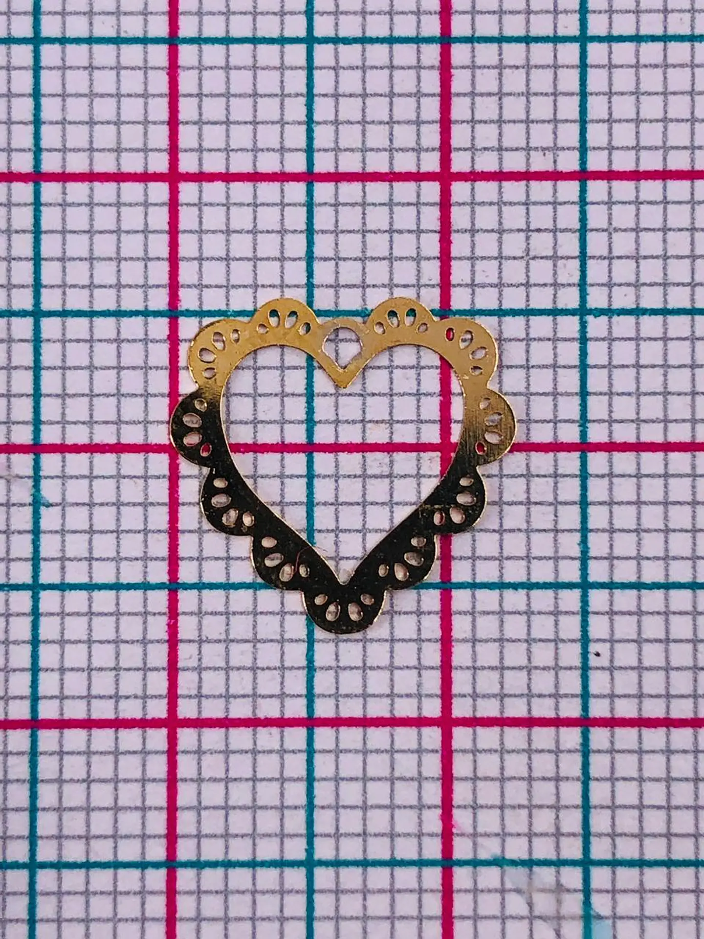 CORAZÓN MINI DIJE BAÑO DE ORO T5267                                  2