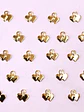 CORAZÓN MINI DIJE BAÑO DE ORO T3427                                          - thumbnail 1