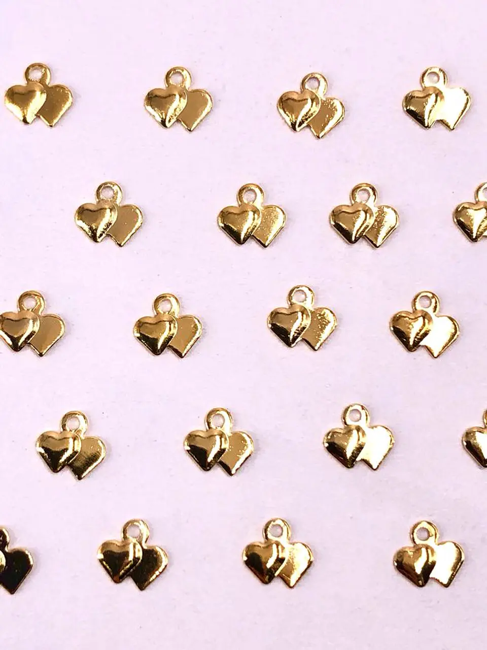 CORAZÓN MINI DIJE BAÑO DE ORO T3427                                          1