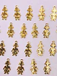 NIÑA MINI DIJE BAÑO DE ORO TP-074                                          - Miniatura 1