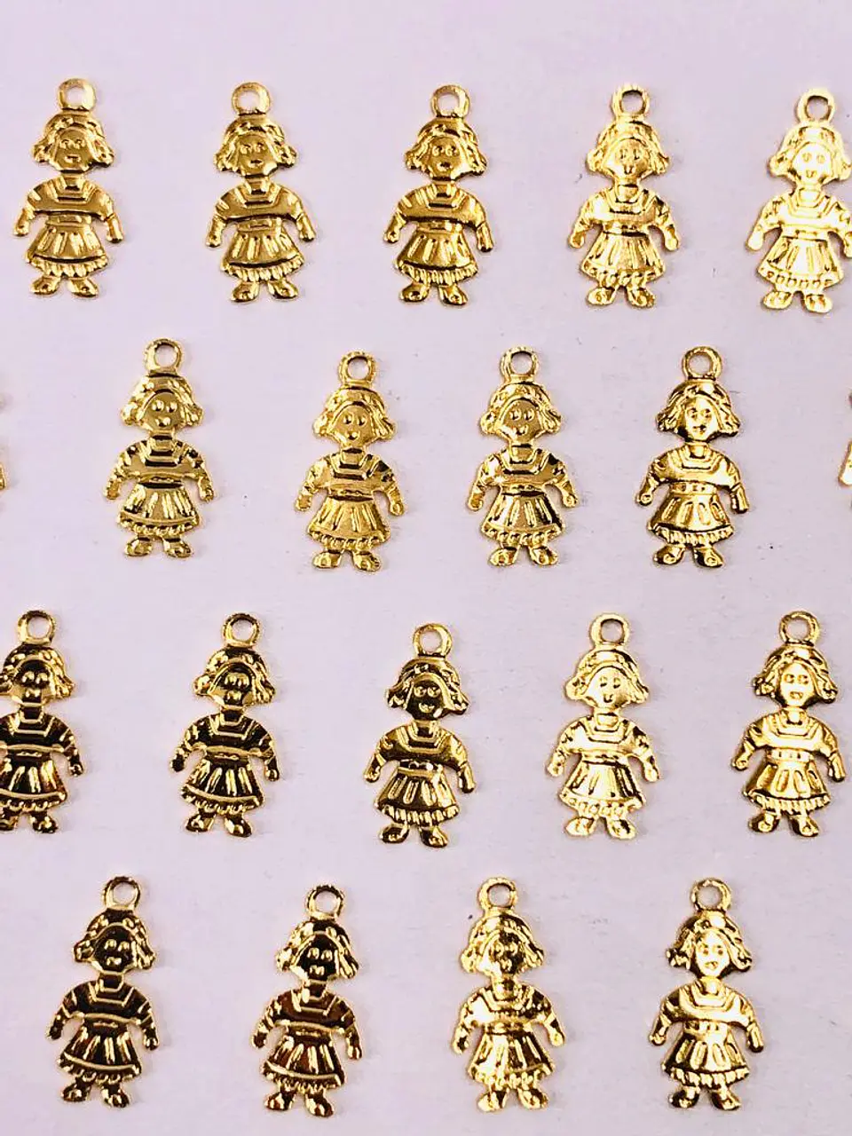NIÑA MINI DIJE BAÑO DE ORO TP-074                                          1