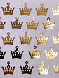 CORONA MINI DIJE BAÑO DE ORO XW03755                               - thumbnail 1