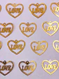 CORAZÓN MINI DIJE BAÑO DE ORO T5023                              - Miniatura 1