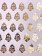 MANO HAMSA MINI DIJE BAÑO DE ORO TP-062                                                                        - thumbnail 1