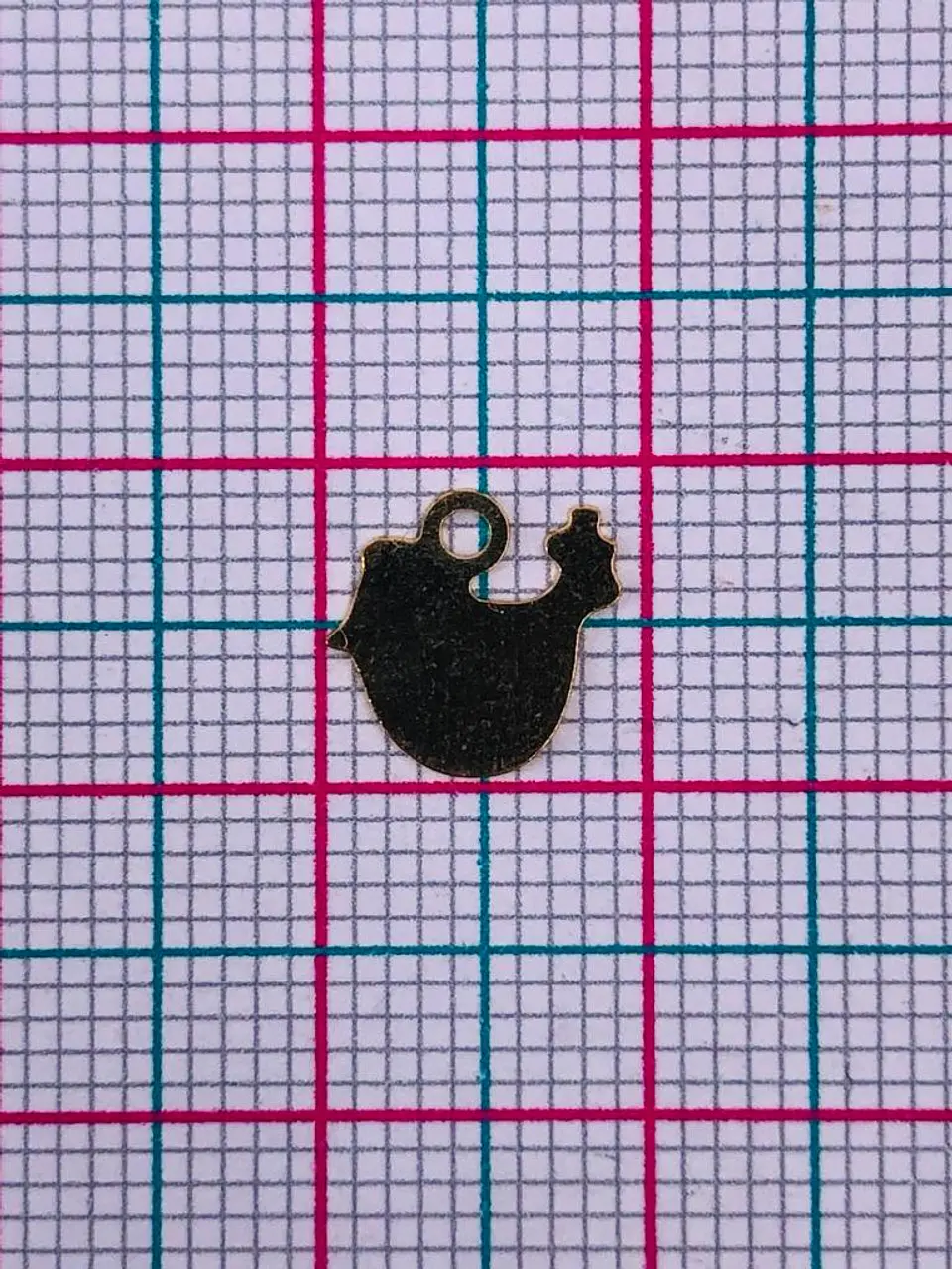 POLLO MINI DIJE BAÑO DE ORO FT-46                         2