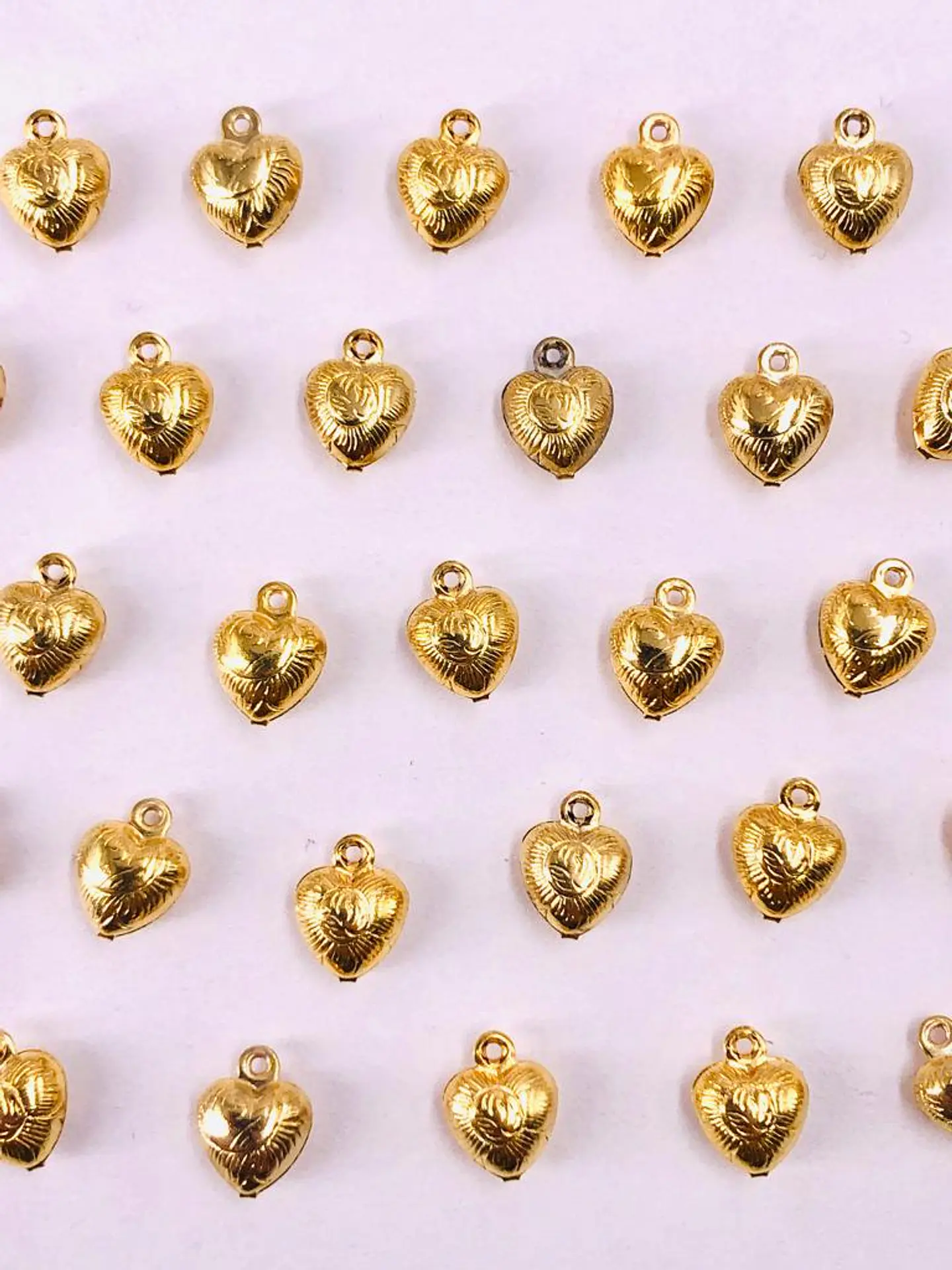 CORAZÓN MINI DIJE BAÑO DE ORO T1480 1