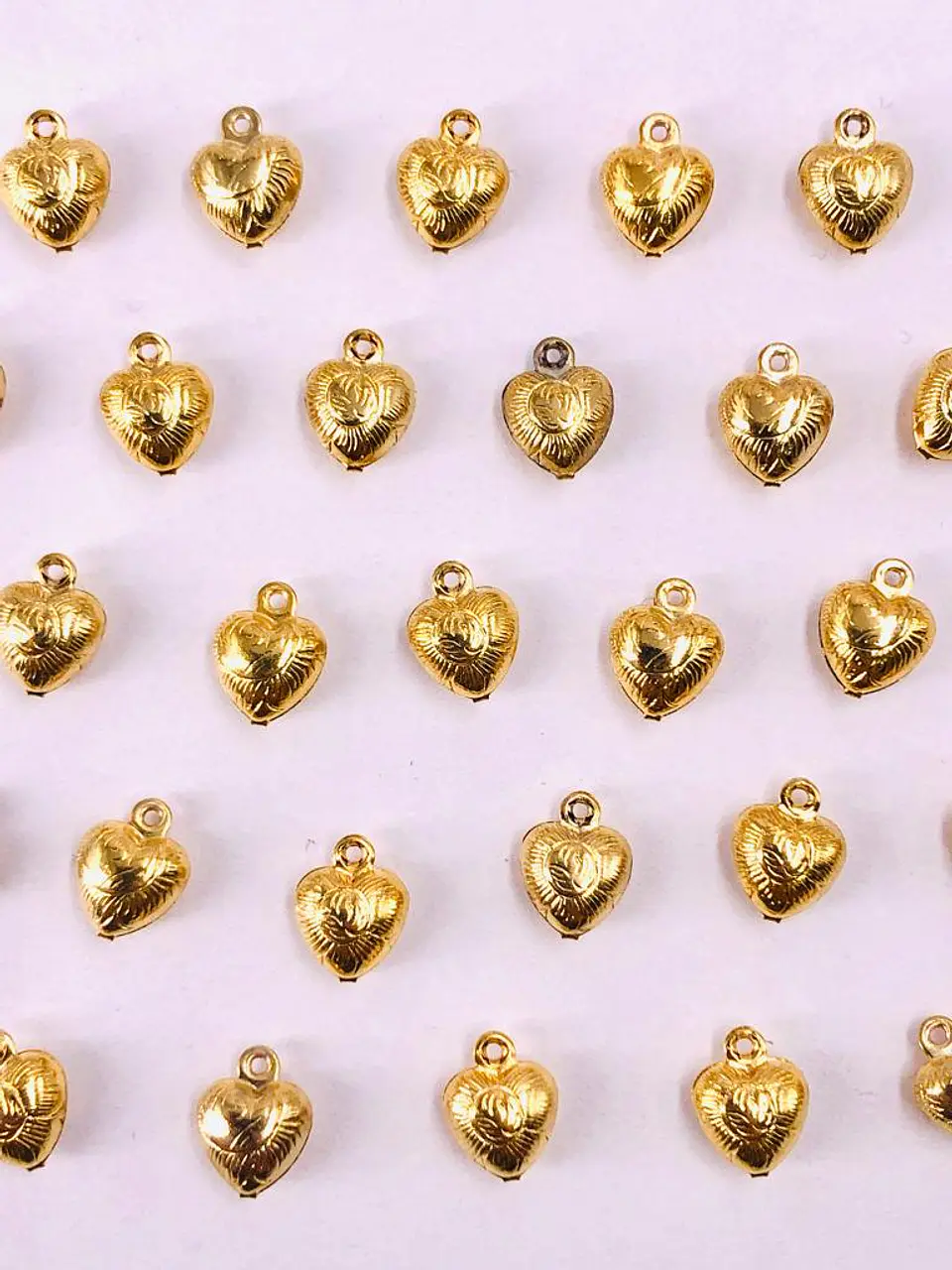 CORAZÓN MINI DIJE BAÑO DE ORO T1480 1