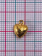 CORAZÓN MINI DIJE BAÑO DE ORO T1480 - Miniatura 2