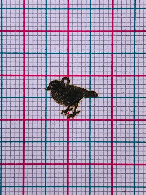 POLLO MINI DIJE BAÑO DE ORO C2737                            
