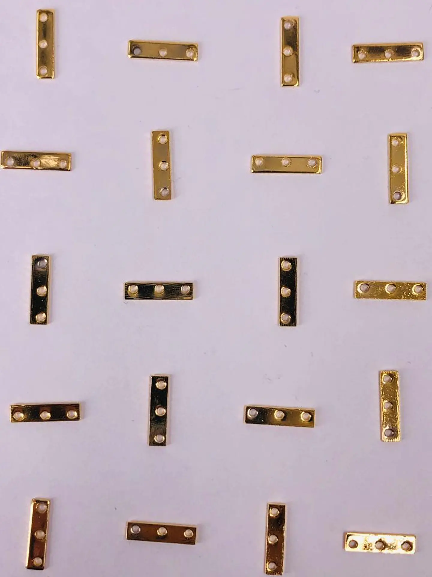 PLACA BAÑO DE ORO T10216                      1