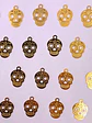 CALAVERA MINI DIJE BAÑO DE ORO FT-2                               - thumbnail 1