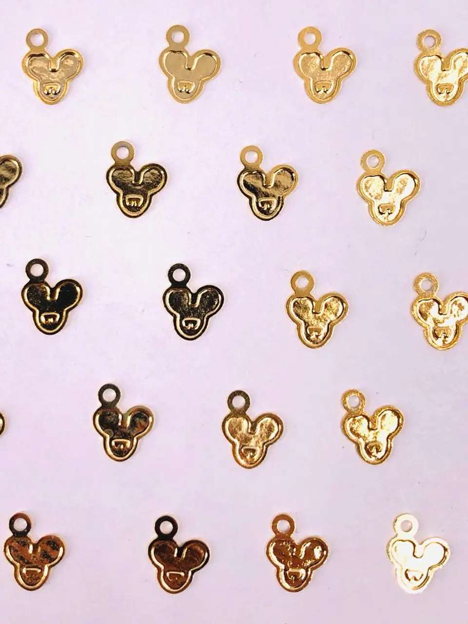 MICKEY MOUSE MINI DIJE BAÑO DE ORO FT-44-GOLD 1