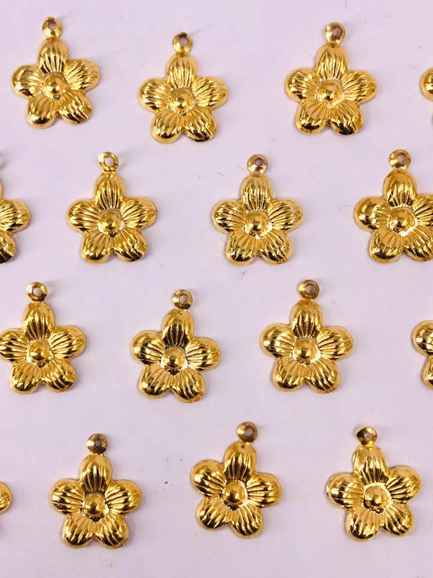 FLOR MINI DIJE BAÑO DE ORO T1566 1