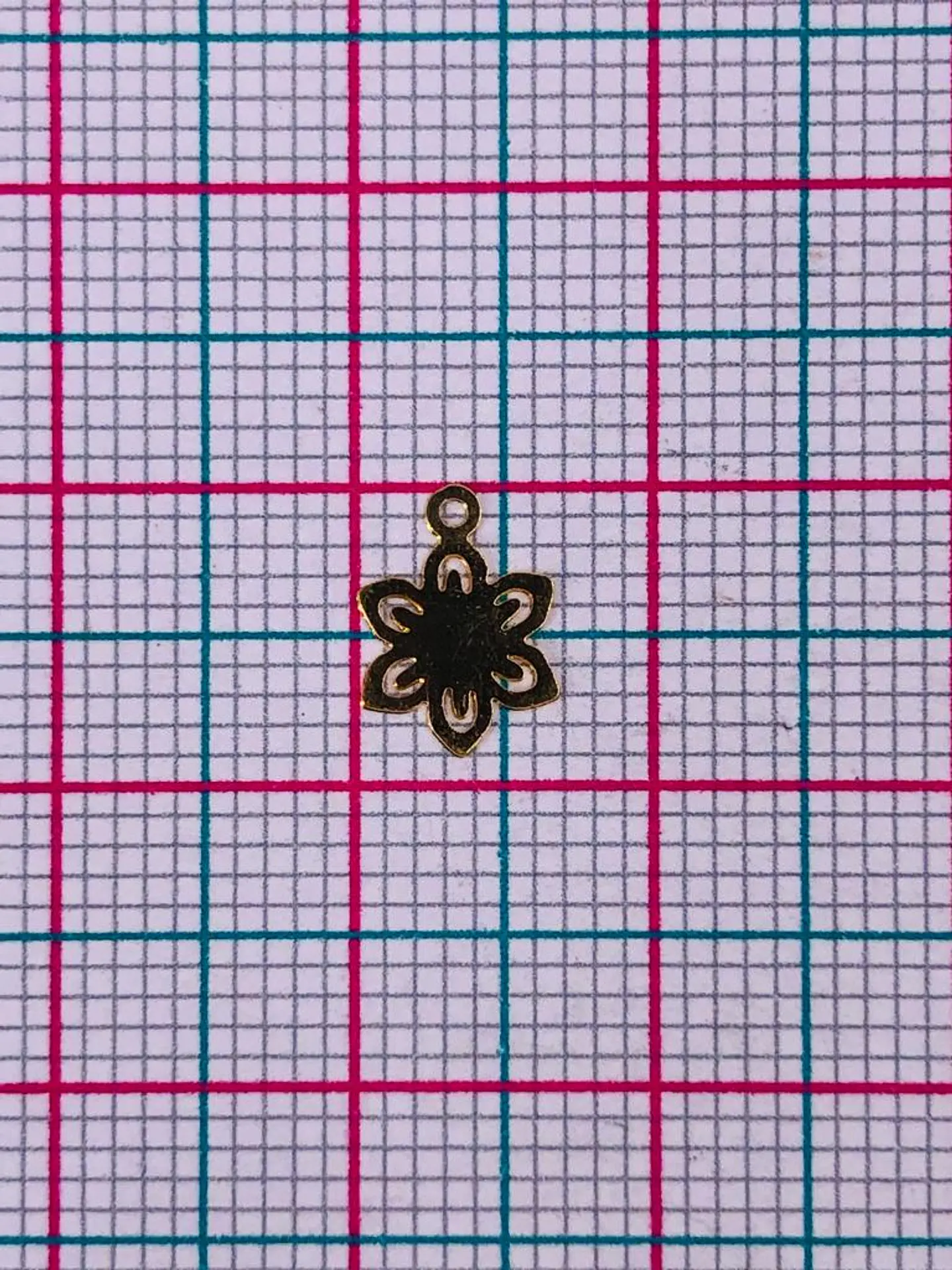 FLOR MINI DIJE BAÑO DE ORO T5046                             2