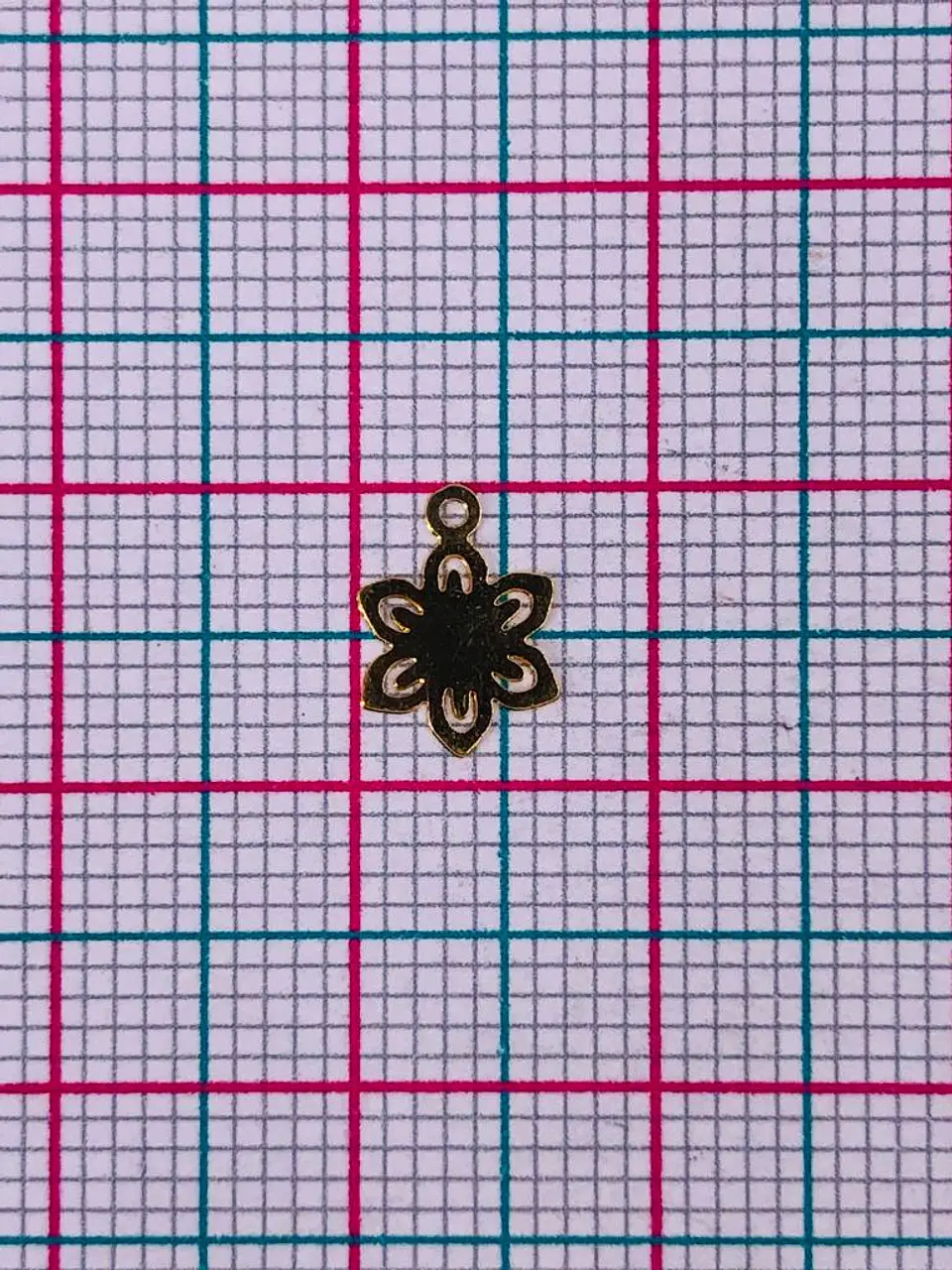 FLOR MINI DIJE BAÑO DE ORO T5046                             2