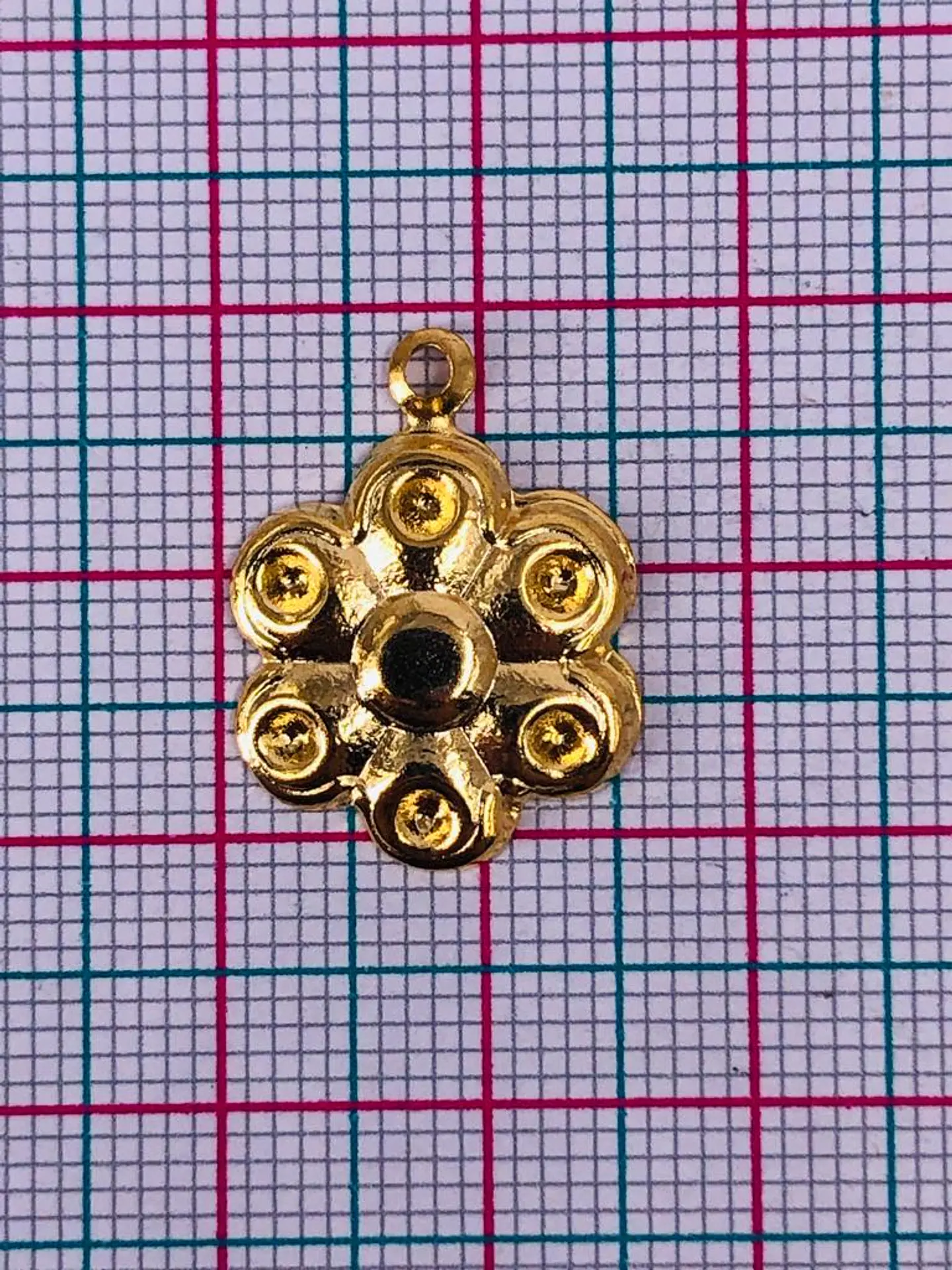 FLOR BAÑO DE ORO T1431 2