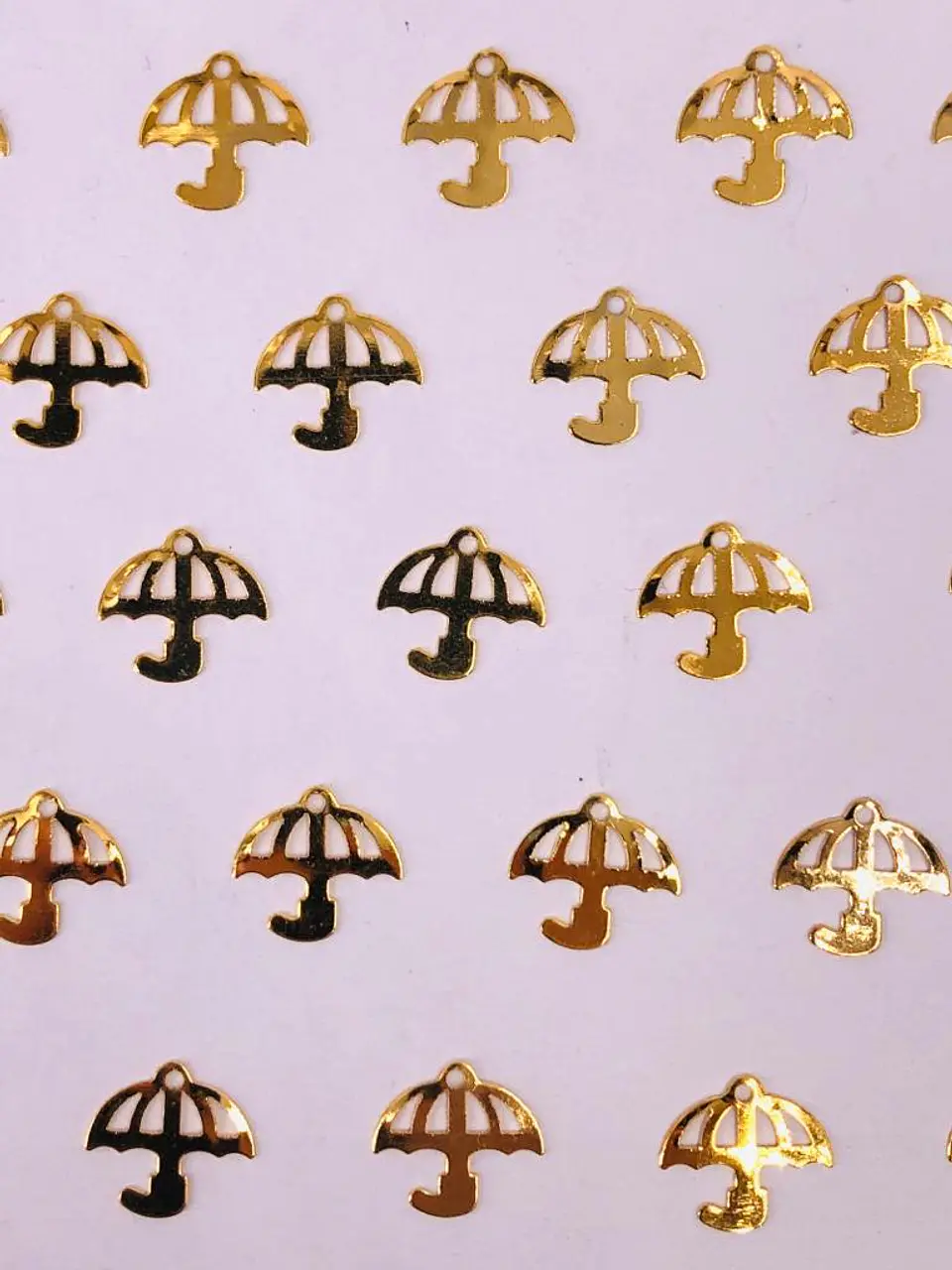 SOMBRILLA MINI DIJE BAÑO DE ORO XW00987                          1