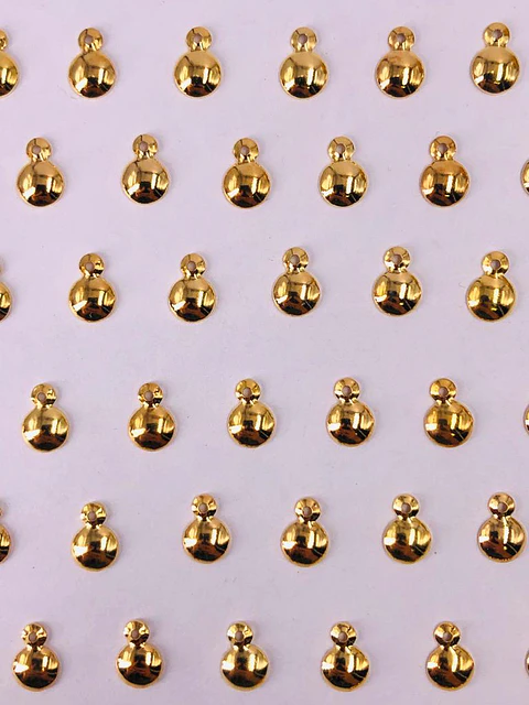 GOTA LISA MINI DIJE BAÑO DE ORO T5279                                     