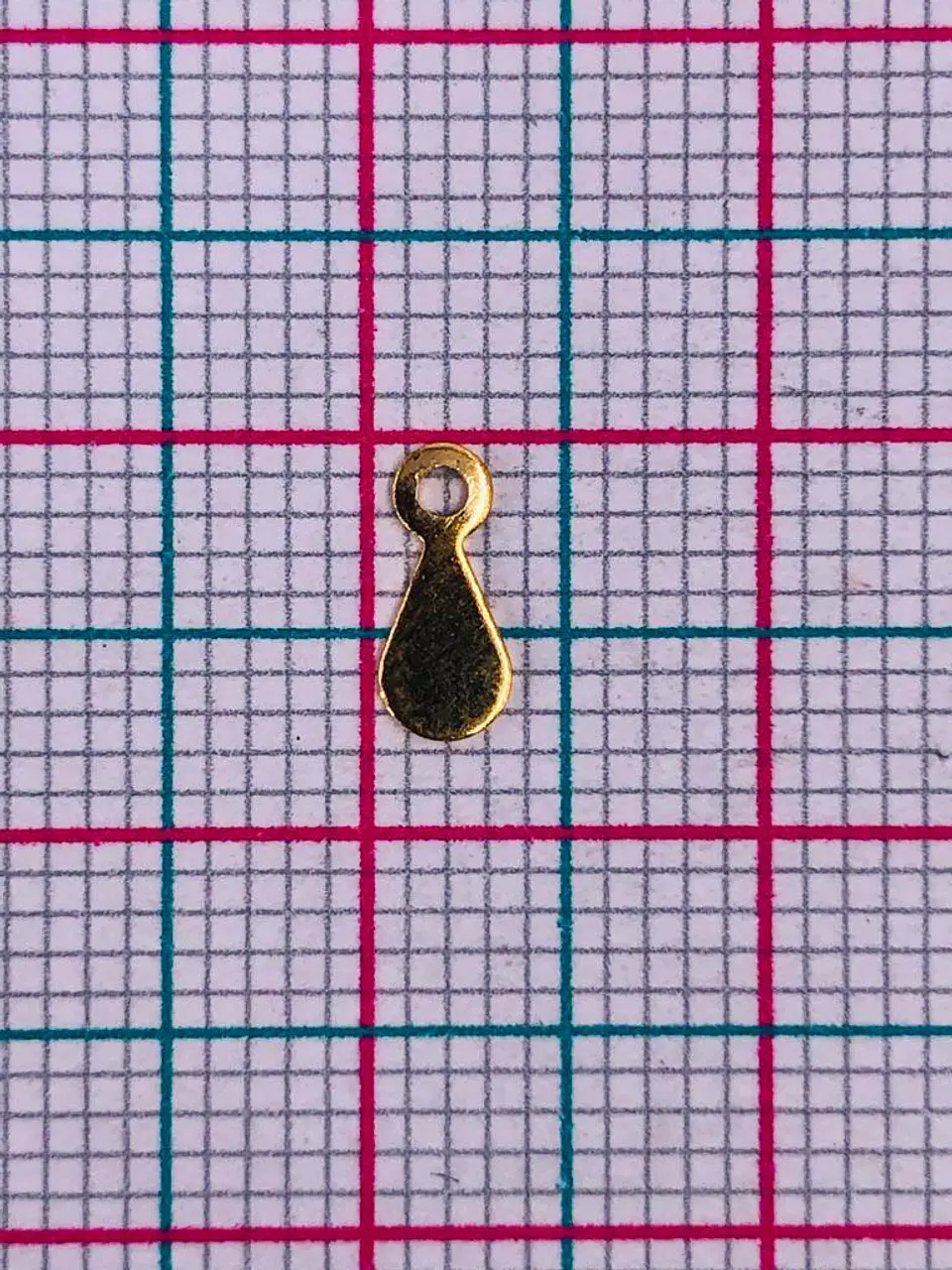 GOTA LISA MINI DIJE BAÑO DE ORO T1570                                    2