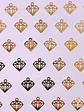 DIAMANTE MINI DIJE BAÑO DE ORO T3736                                                             - thumbnail 1