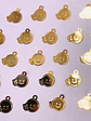 CARA FELIZ MINI DIJE BAÑO DE ORO T5252                                               - thumbnail 1