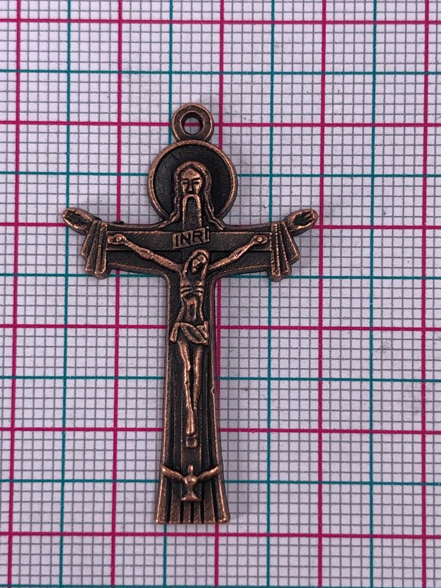 CRISTO SANTISIMA TRINIDAD ZAMAK S076 3