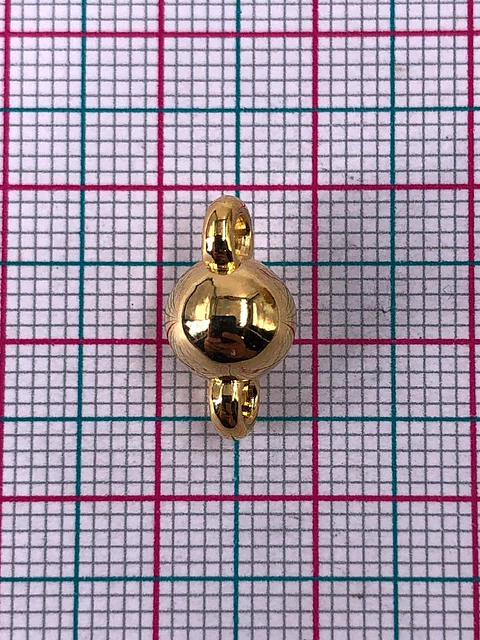BALÍN BAÑO DE ORO 074#                                     
