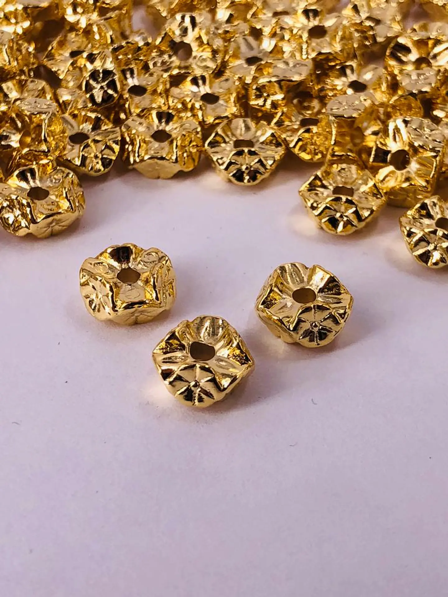 FLOR BAÑO DE ORO W1198-GOLD                             1
