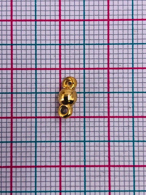 BALÍN BAÑO DE ORO 071#               