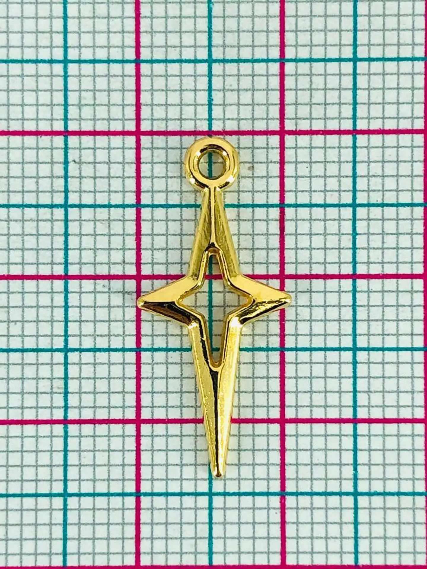 DESTELLO ZAMAK BAÑO DE ORO W-8591/GOLD            2