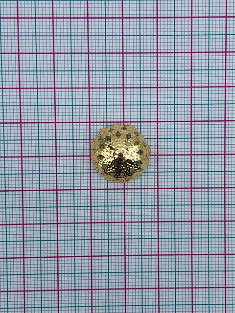 CUBRE BOLA BAÑO DE ORO T4348                              