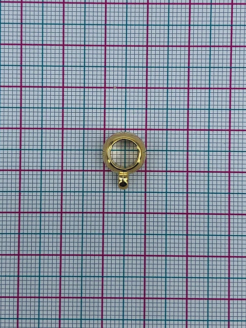 CARGADOR ARGOLLA BAÑO DE ORO