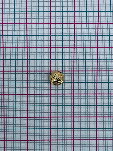 BALÍN FLOR BAÑO DE ORO G182                           