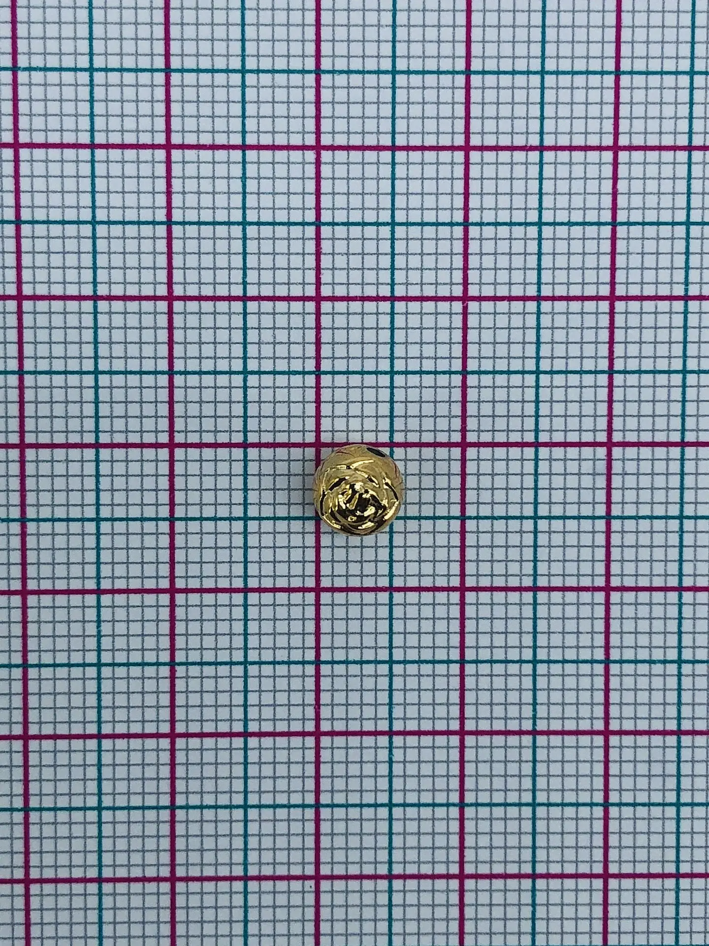 BALÍN FLOR BAÑO DE ORO G182                            2