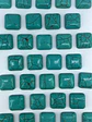 PIEDRA TURQUESA CUADRADA 810-42 - Miniatura 1