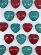 PIEDRA FÓSIL CORAZÓN EN COLORES 810-26. - thumbnail 1