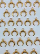 MEDIA LUNA ZAMAK BAÑO DE ORO T8039 - Miniatura 1
