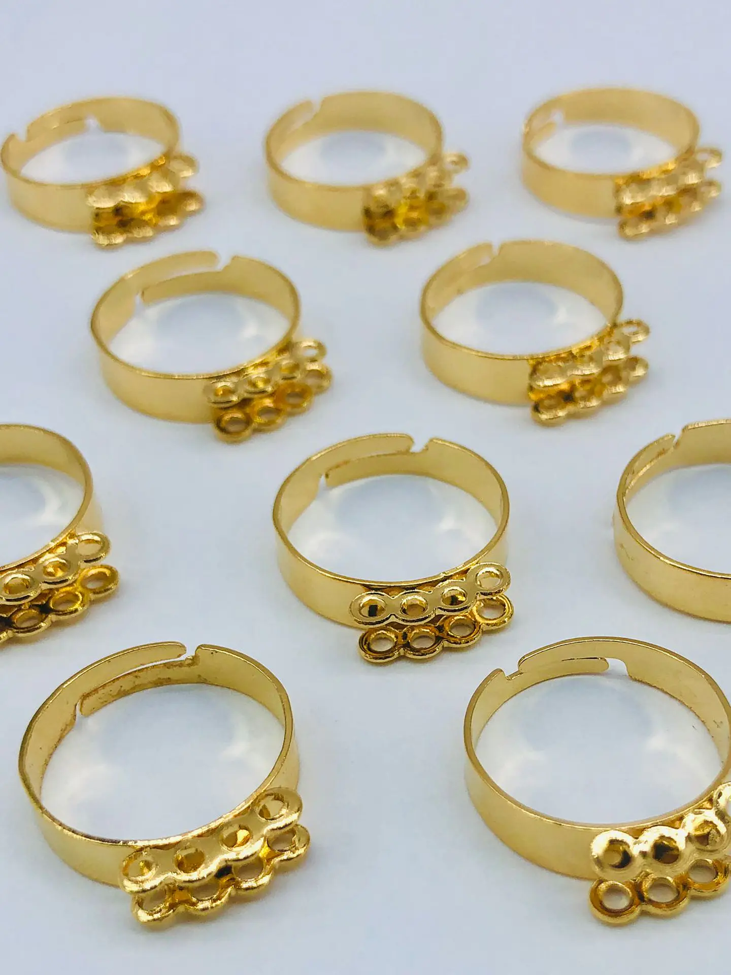 BASE ANILLO BAÑO DE ORO (ELIGE TU FAVORITO) T8040 1