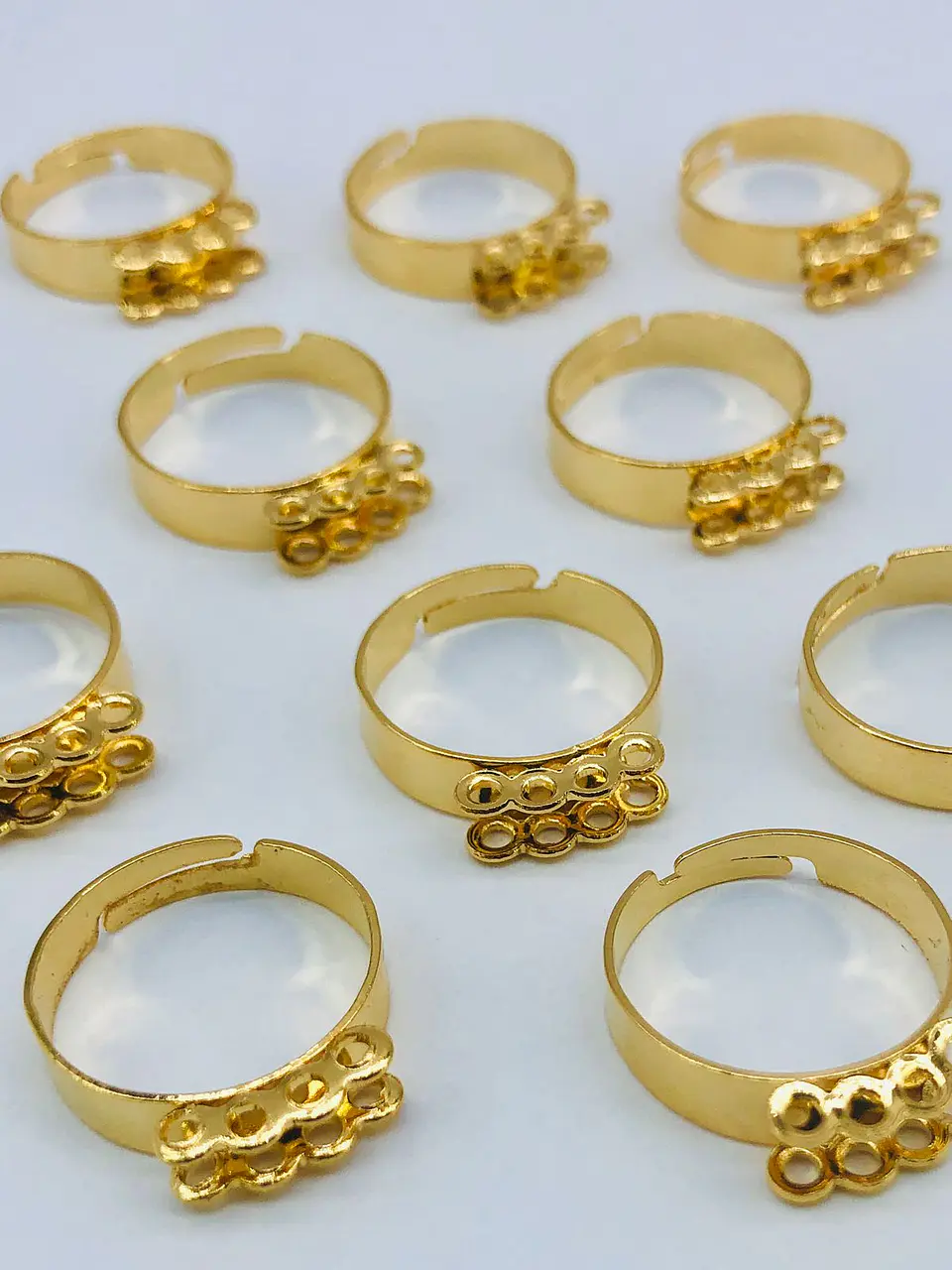 BASE ANILLO BAÑO DE ORO (ELIGE TU FAVORITO) T8040 1