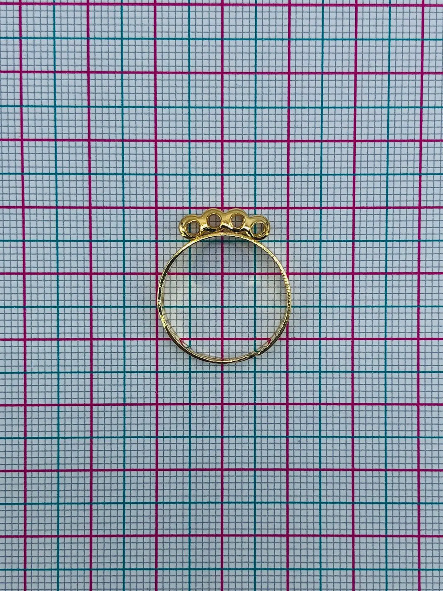 BASE ANILLO BAÑO DE ORO (ELIGE TU FAVORITO) T8040 2
