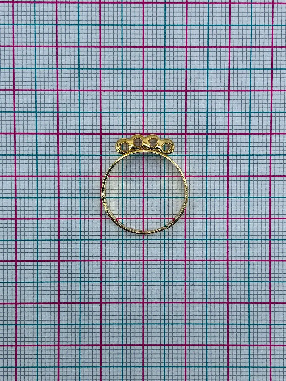 BASE ANILLO BAÑO DE ORO (ELIGE TU FAVORITO) T8040 2
