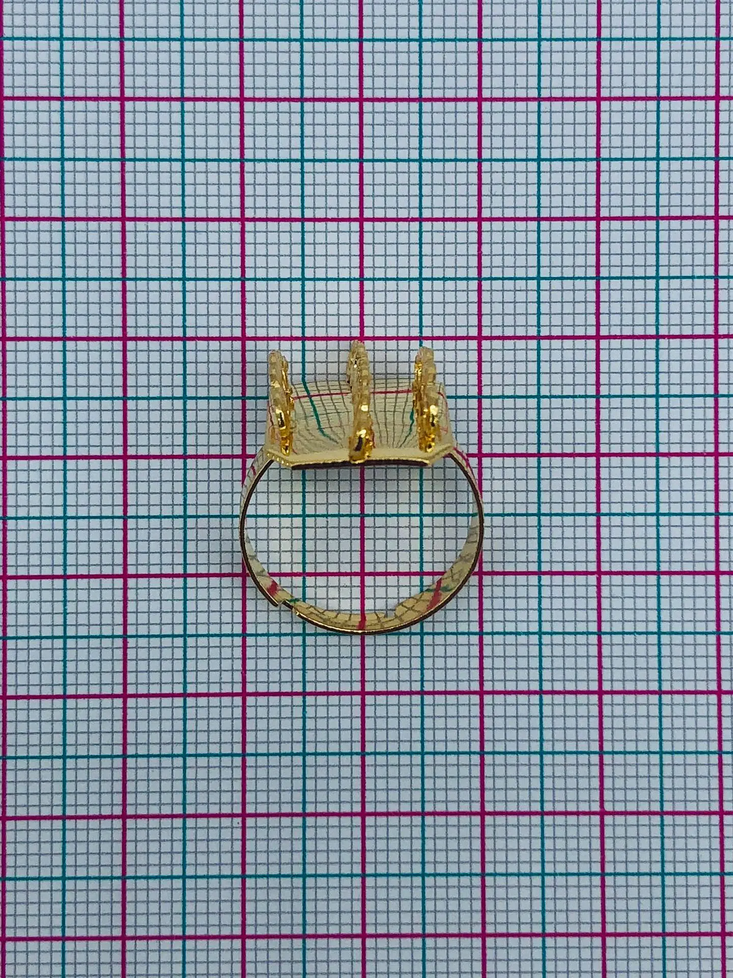 BASE ANILLO BAÑO DE ORO (ELIGE TU FAVORITO) T8040 4