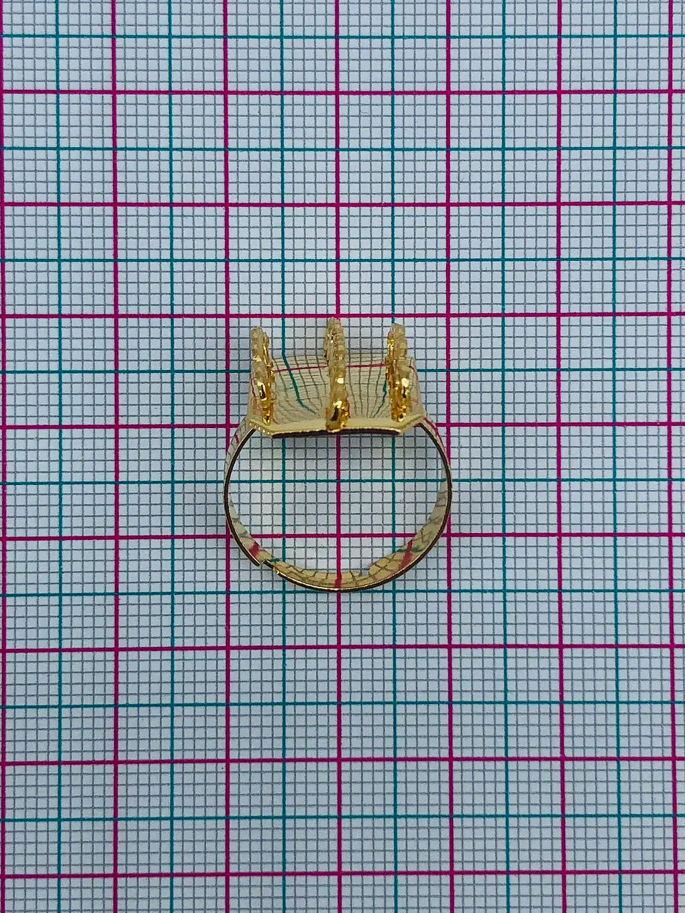 BASE ANILLO BAÑO DE ORO (ELIGE TU FAVORITO) T8040 4