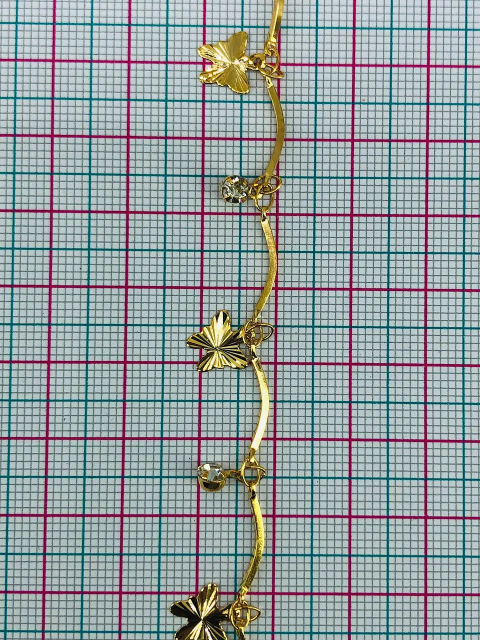 CADENA ✦ MARIPOSA CON ZIRCÓN BAÑO DE ORO 2