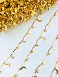 CADENA LUNA CON ZIRCÓN BAÑO DE ORO MK-242-MT - thumbnail 1