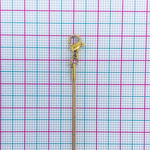 CADENA TERMINADA ACERO S-771D