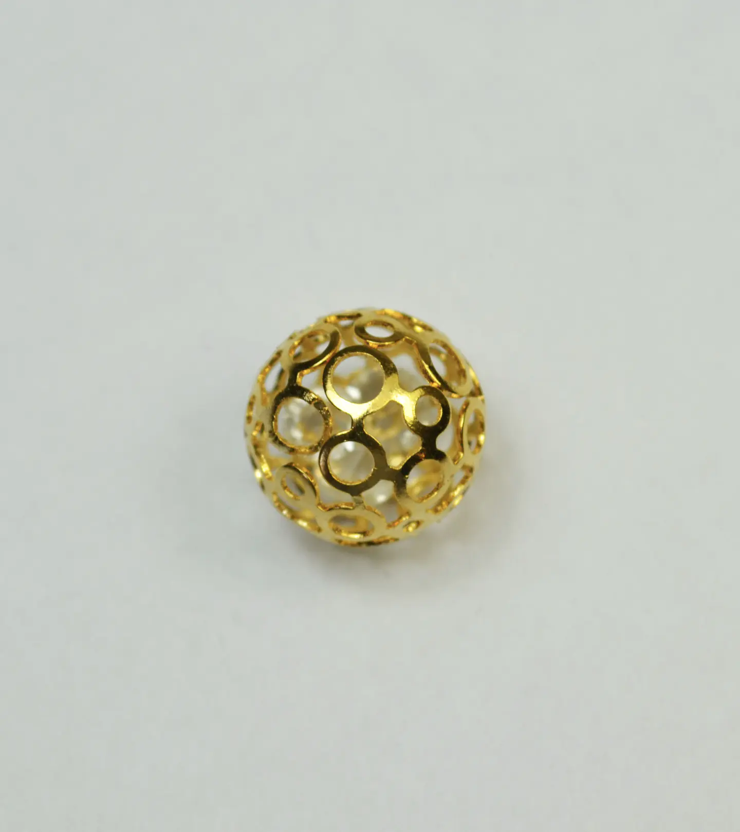 DIJE ESFERA BAÑO DE ORO T3784 1