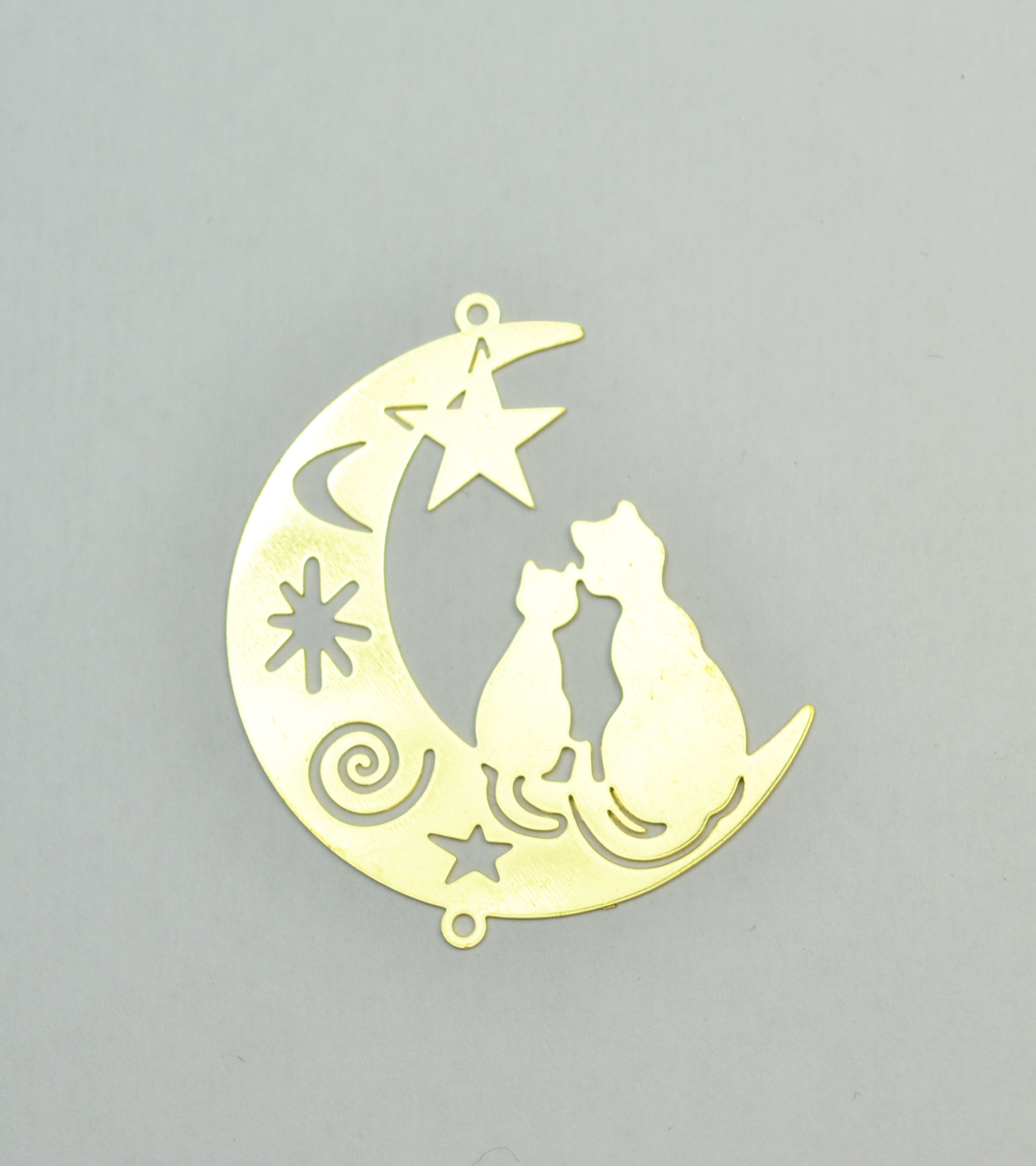 MEDIA LUNA BAÑO DE ORO T3027 1