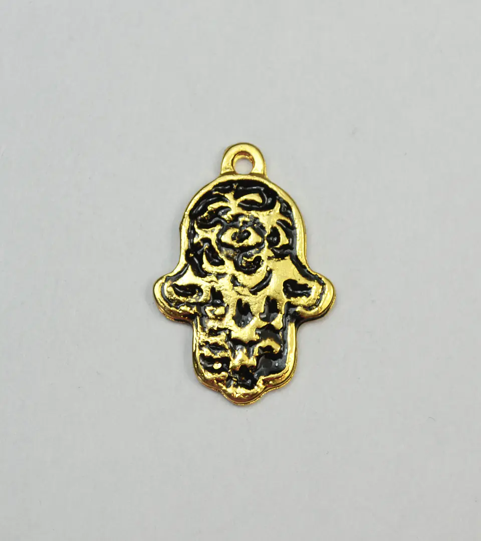 DIJE MANO HAMSA BAÑO DE ORO T10182 1